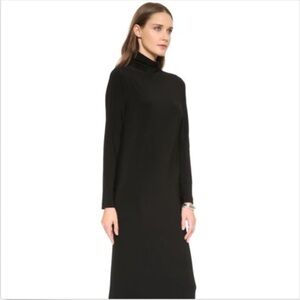 Norma Kamali Turtleneck Dress Black Modest XS